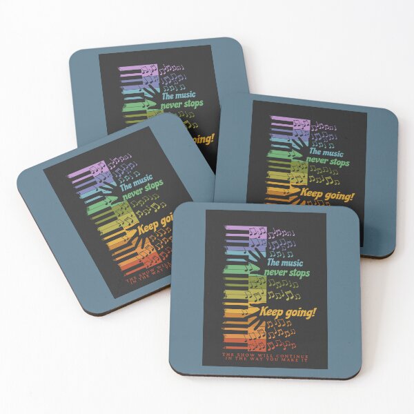 Item preview, The music never stops, so keep going - Bestseller designed and sold by Narcisa22.