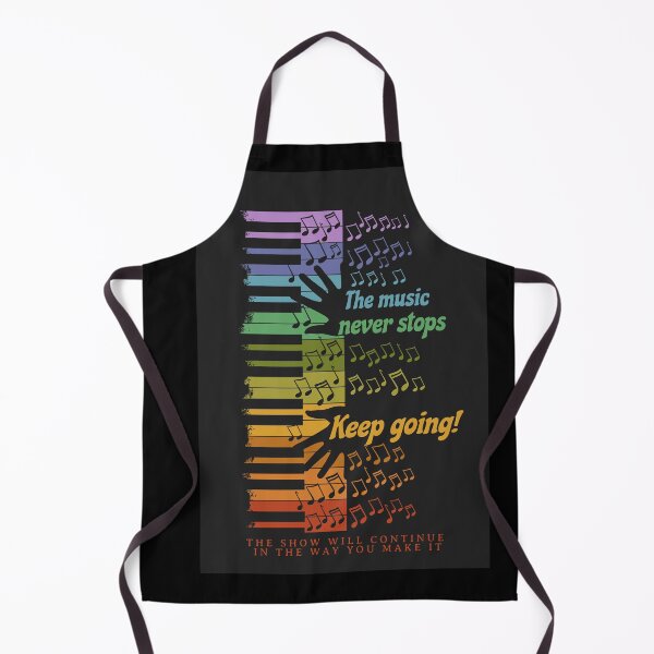 Item preview, The music never stops, so keep going - Bestseller designed and sold by Narcisa22.