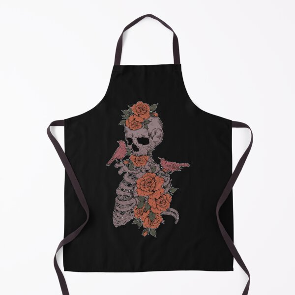 Item preview, Floral Skeleton and birds designed and sold by mengerzarrok.