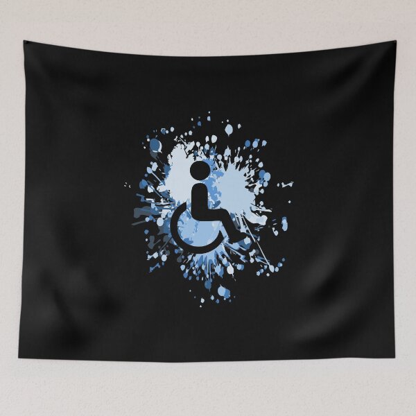 Item preview, Handicap Icon Color Splash designed and sold by onicon.