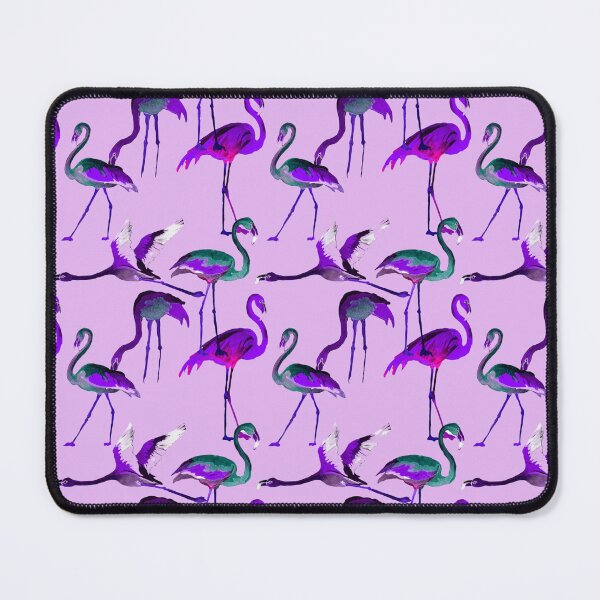 Item preview, purple and green flamingo  designed and sold by whitedove457.