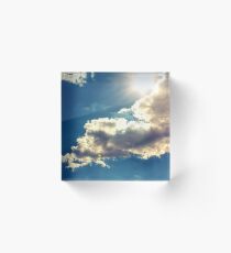 sky Acrylic Block