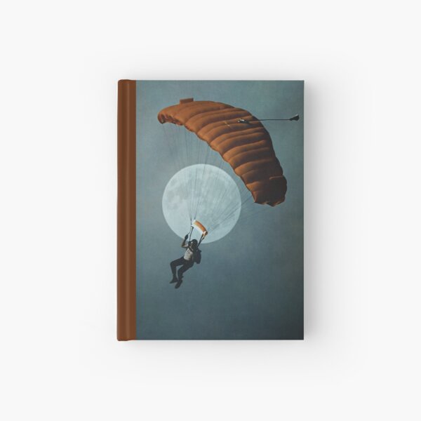 Skydiver's Moon Hardcover Journal