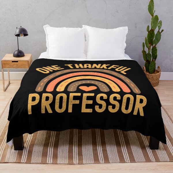 Item preview, Thanksgiving Professor - One Thankful Professor - Teacher Give Thanks, Thanksgiving Professor, School Thanksgiving Party, Autumn Teacher, Fall Teacher designed and sold by jadedscientist.
