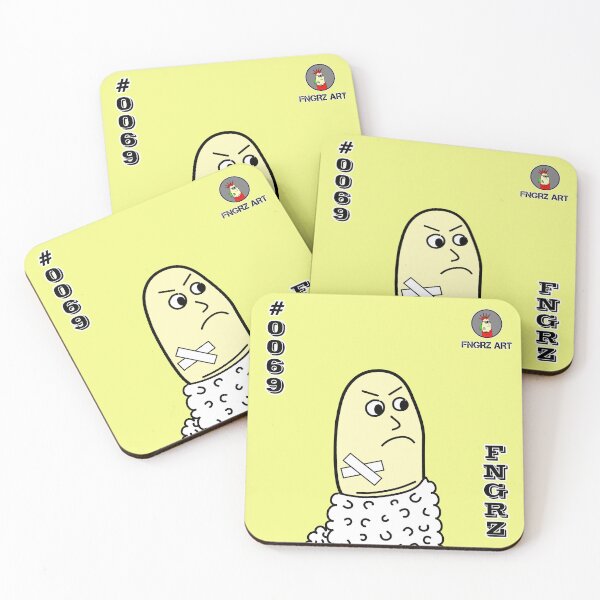 Item preview, FNGRZ - #0069 -  cartoon finger art artwork collection designed and sold by PCMUnlimited.