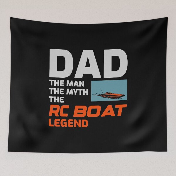 Item preview, Rc Boat Racing Dad Race Powerboat Fathers day designed and sold by CuteDesigns1.