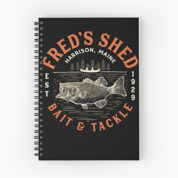 Item preview, Fred's Shed Bait and Tackle designed and sold by AlyssaAinsworth.