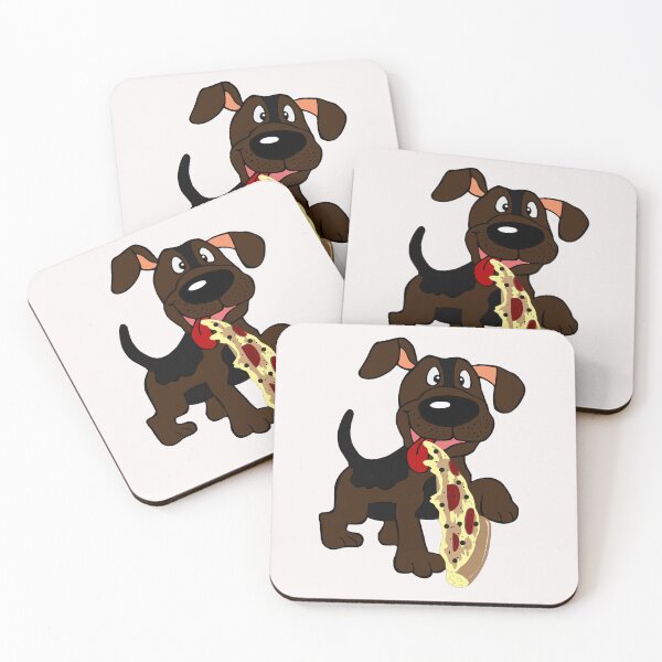 Item preview, perro comiendo una pizza designed and sold by slimshadow.