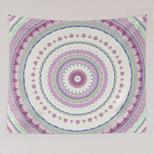 Item preview, Pink Mint Green Mandala designed and sold by Sheila Wenzel Ganny.