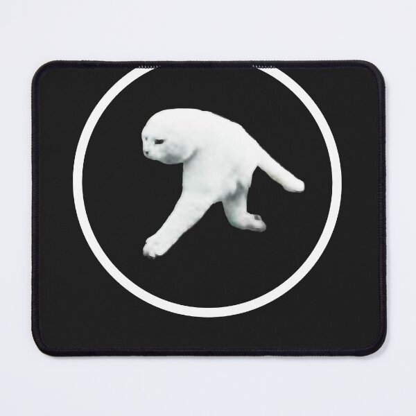 Item preview, Aphex twin two legged cat (white logo) designed and sold by JacquelineCer.
