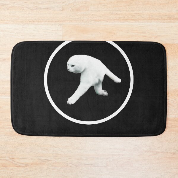 Item preview, Aphex twin two legged cat (white logo) designed and sold by JacquelineCer.