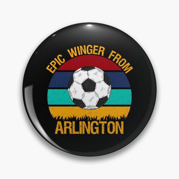 Item preview, Epic Winger From Arlington Vintage Soccer Sticker designed and sold by krnnvrstacy.