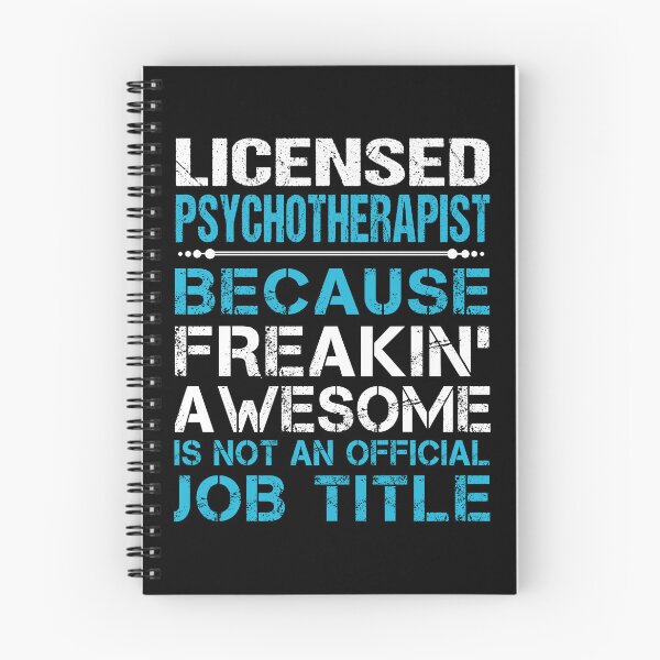 Item preview, Licensed Psychotherapist T Shirt - Freaking Awesome Gift Item Tee designed and sold by watkinsmat.