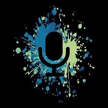 Artwork thumbnail, Microphone Icon Color Splash by onicon