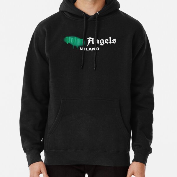 New palm angels sprayed print logo Pullover Hoodie for Sale by  GregoryBlevin64
