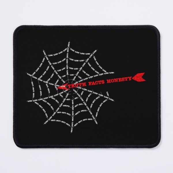 Item preview, A web of lies broken by truth, facts and honesty, fake news,  election lies, conspiracy lies, propaganda destroyed by reality   designed and sold by Hollyharry.