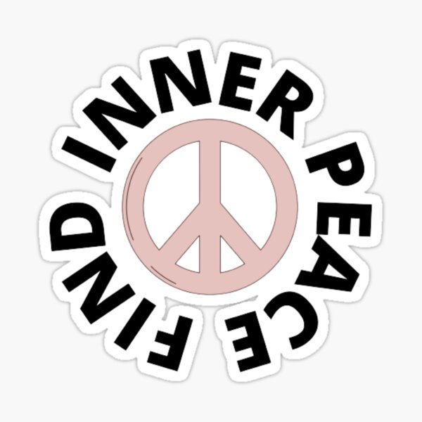 Find Inner Peace Sticker