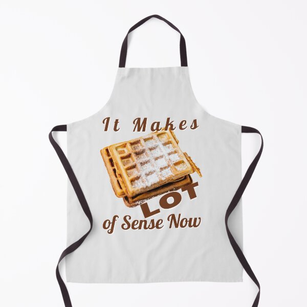 Item preview, It makes waffle lot sense now | It makes awful lot sense now | Food pun designed and sold by pod-plus-plus.