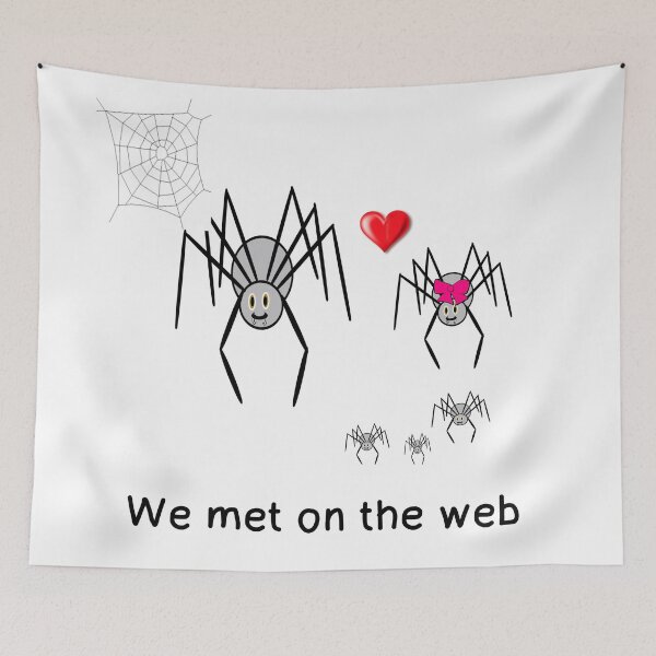 Item preview, WE MET ON THE WEB designed and sold by CalliopeSt.