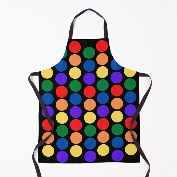 Item preview, Rainbow Polka Dots on black designed and sold by JRice66.