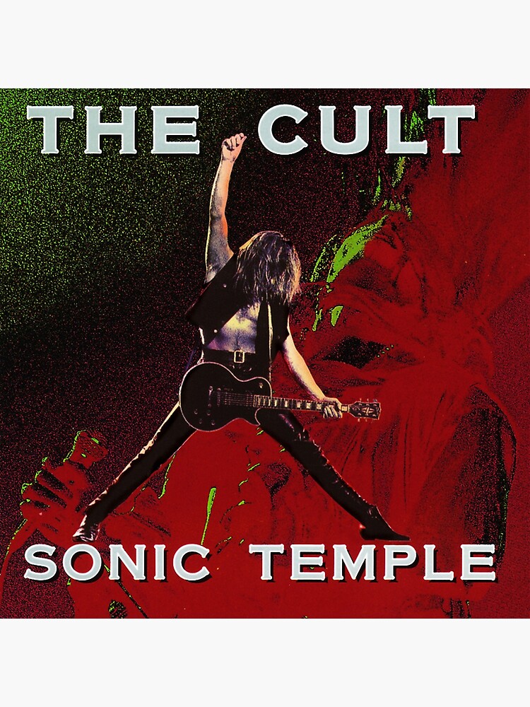 レア　THE CULT ELECTRIC ON TOUR ポスター　ザ　カルト ポスター『ザ・カルト』(The Cult) 1987「Electric」ポスター