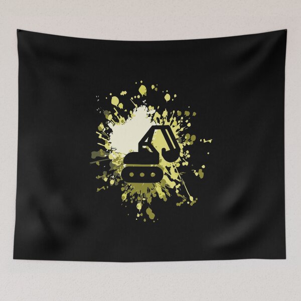 Item preview, Excavators Color Splash designed and sold by onicon.