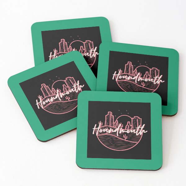 Aperçu de l'œuvre Enseigne au néon Houndmouth créée et vendue par FavouriteStore.