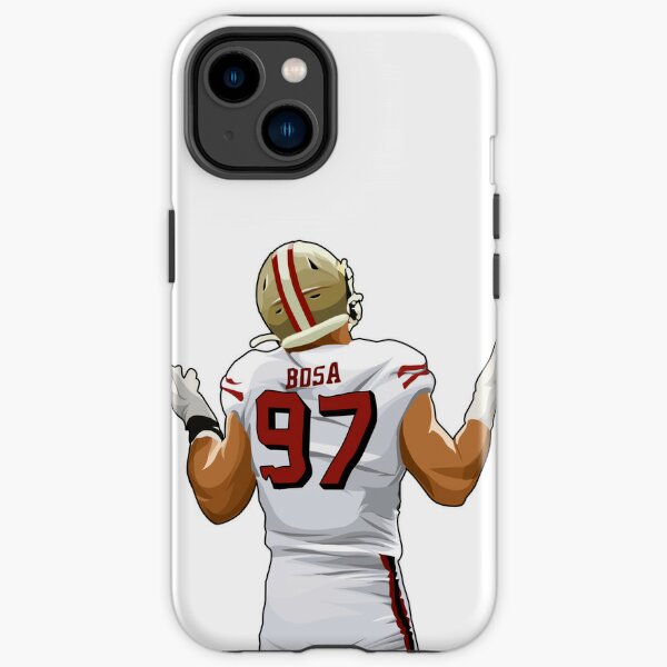 Nick Bosa Jersey Sticker for Sale by aenewby