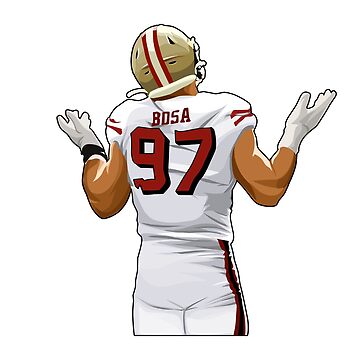 New Adult Red 49ers #97 NICK BOSA jersey