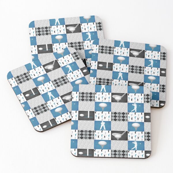 Artikelvorschau, GOLF-MUSTER-BLAU-DECKE entworfen und verkauft von AubreeFashion.