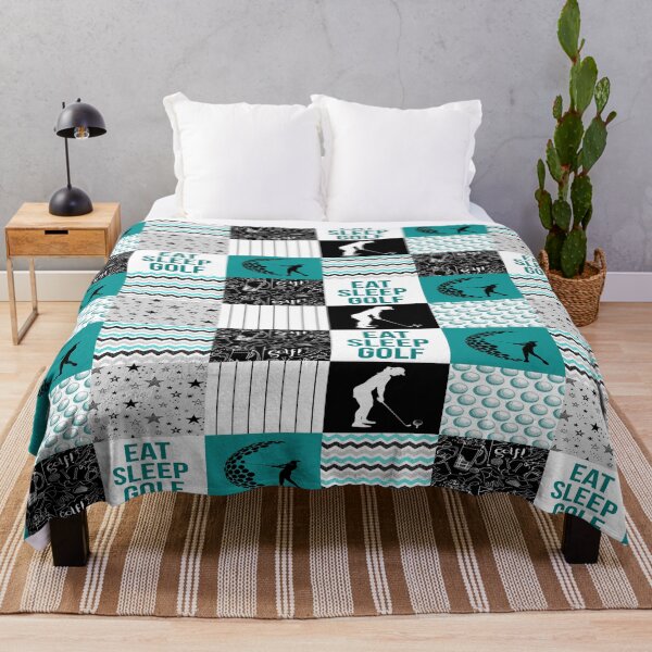 Item preview, Golf Shape Pattern Blanket designed and sold by AubreeFashion.