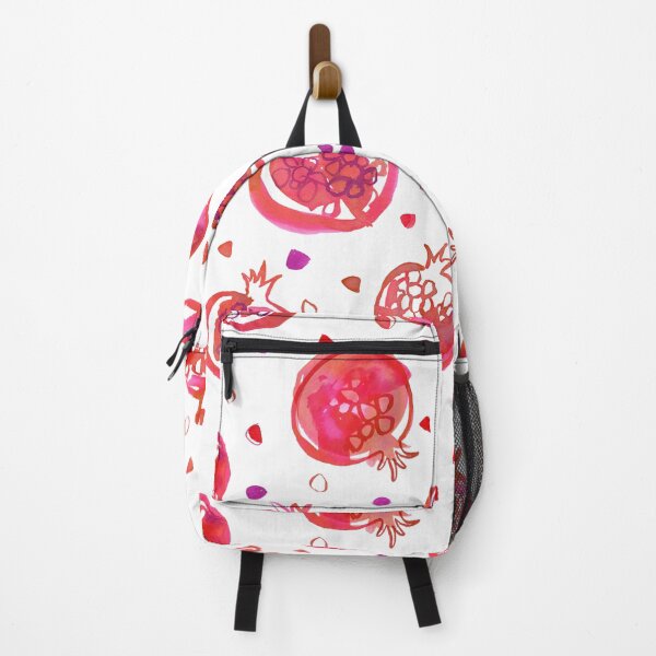 Item preview, Bright pink Watercolor pomegranates designed and sold by thealohastudios.
