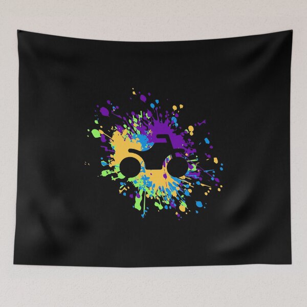 Item preview, Motocross Bike Color Splash designed and sold by onicon.