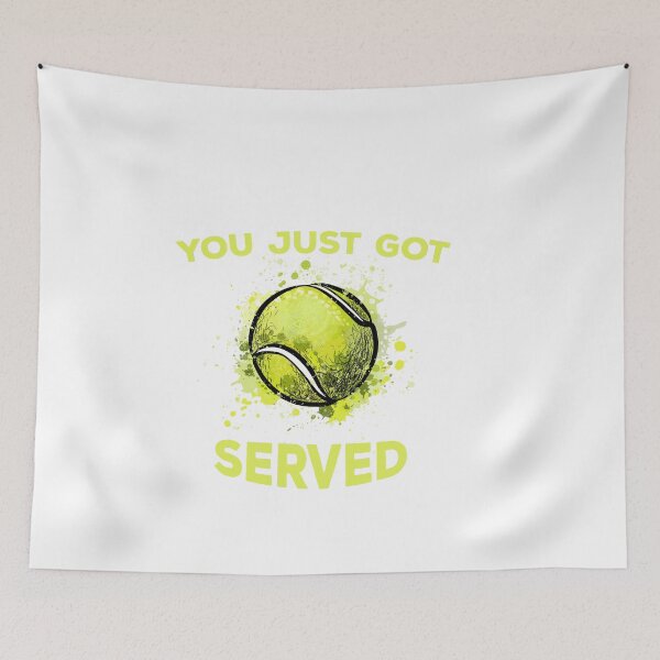 Item preview, You Just Got Served Shirt, Tennis Lover Shirt, Tennis Shirt, Love Tennis Shirt, Sports Shirt, Gift for Tennis Player, Tennis Gift designed and sold by CatchUriDesigns.