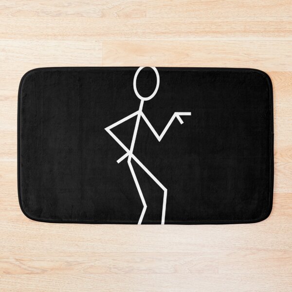 Item preview, The Saint Stick Figure (White). Essential  designed and sold by bramelburgasj.