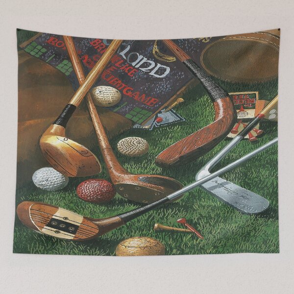 Artikelvorschau, Golf-Vintage-Decke entworfen und verkauft von AubreeFashion.