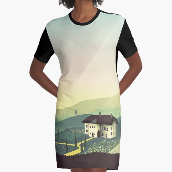 Tuscany Fairytale T-Shirt Kleid