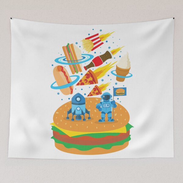 Item preview, Space Burger designed and sold by plushism.