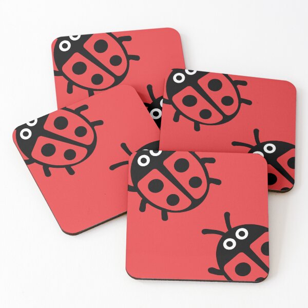 Item preview, Cute Kids Ladybirds - Coccinellidae Beetle - Red And Black Ladybugs - Sweet Kids Gifts designed and sold by happygiftideas.