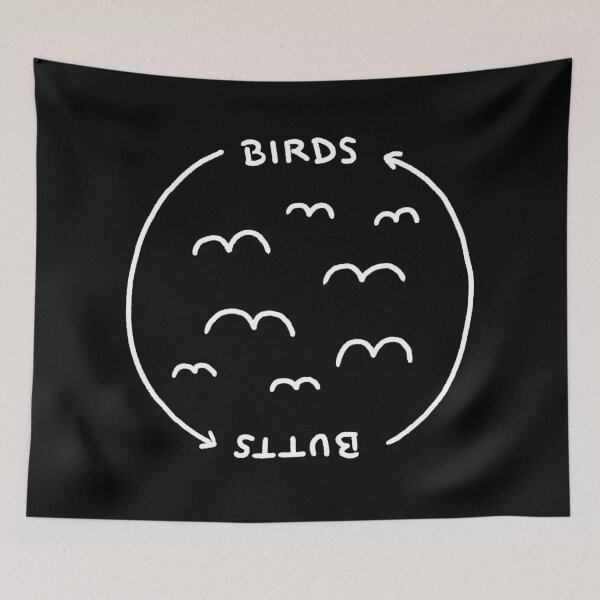 Item preview, BiRDS = BUTTS designed and sold by kamimashita.