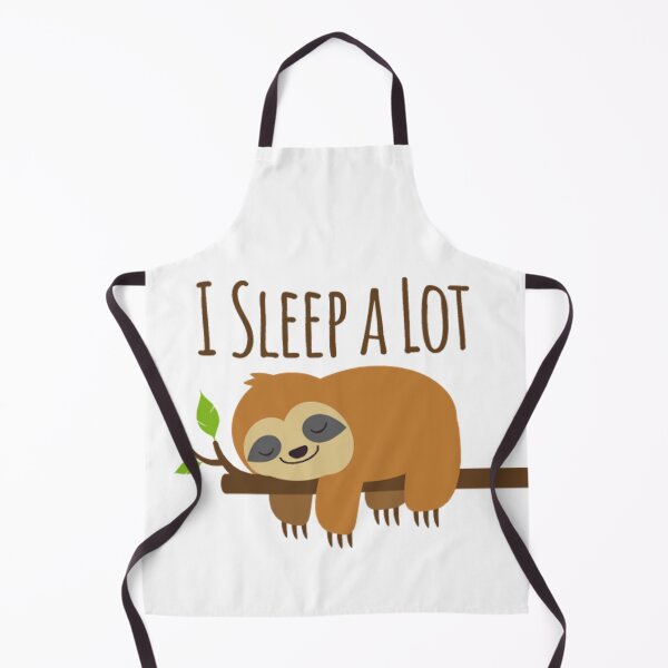 Item preview, I Sleep A Lot Cute Sloth designed and sold by CattlettArt.