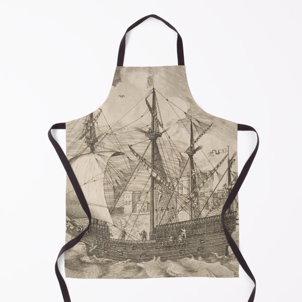 Item preview, Armed War Ship Going Out To Sea designed and sold by LifeSpice.