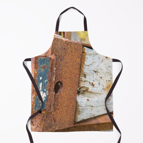 Item preview, Rusting Steel and Old Wooden Infrastructure designed and sold by Bill Spengler's Photographic Thoughts.