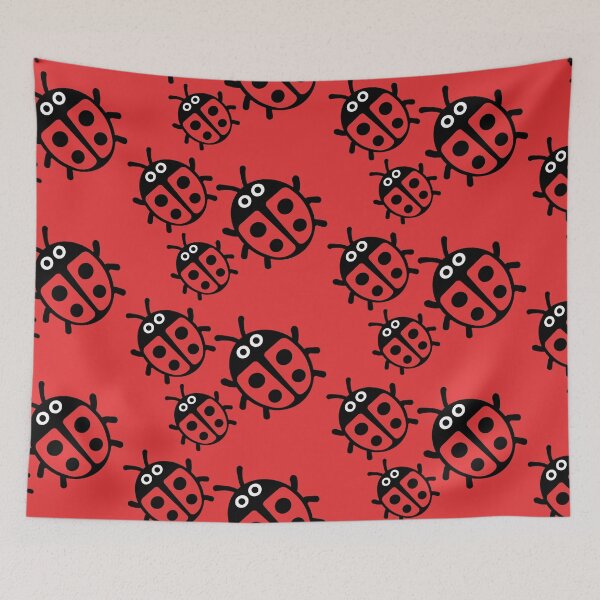 Item preview,  Kids Ladybirds Ladybugs - Coccinellidae Beetle - Red And Black Ladybugs - Sweet Kids Gifts designed and sold by happygiftideas.