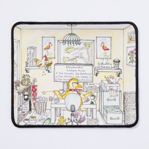 Item preview, Clarice does taxes designed and sold by JuniperMT.
