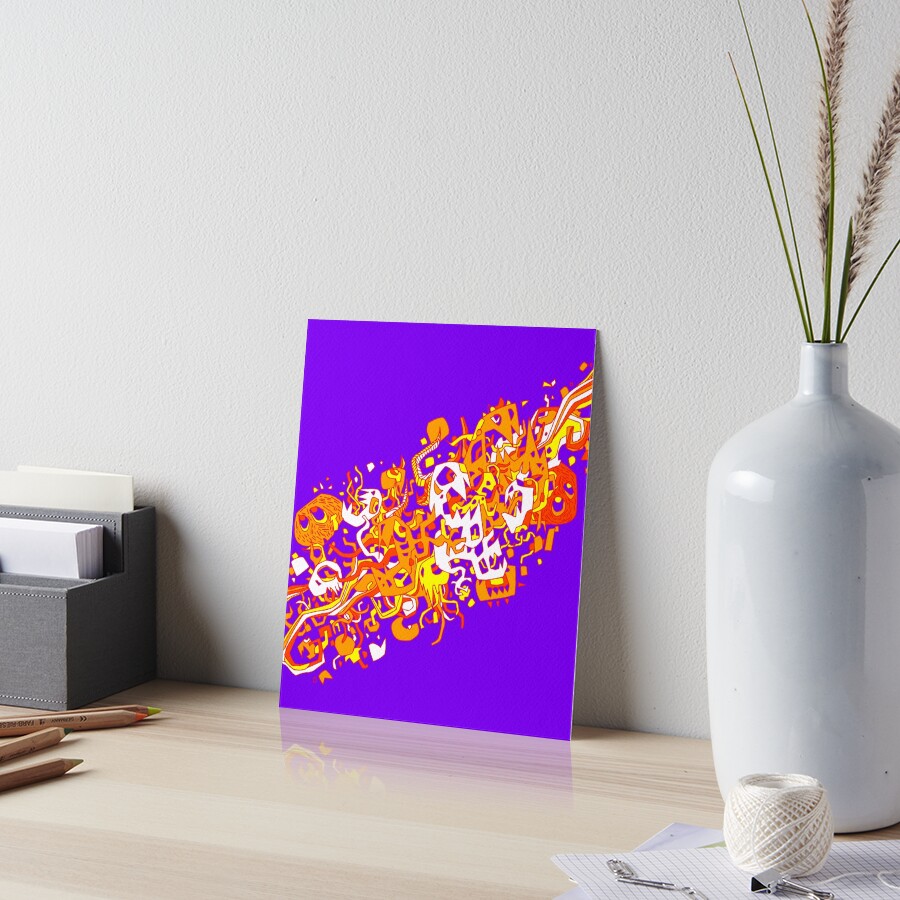 Item preview, Art Board Print designed and sold by BertoMedia.