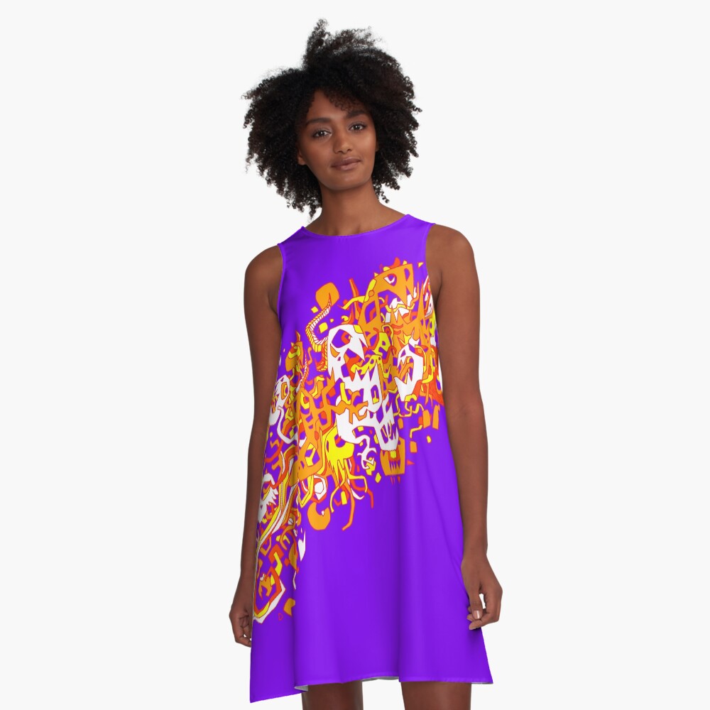 Item preview, A-Line Dress designed and sold by BertoMedia.
