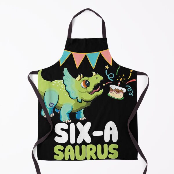 Item preview, Six-a saurus Dinosaur Lover Cute Kiddo Triceratops  designed and sold by FulginitiNahlah.