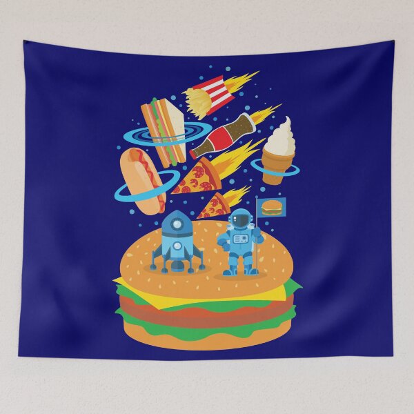 Item preview, Space Burger designed and sold by plushism.