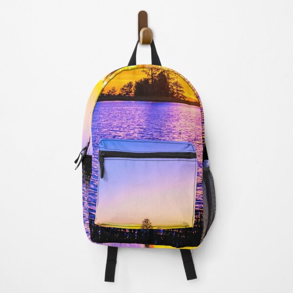 Item preview, WATERSCAPES #6 - Golden Sunset Reflected on Blue Lake designed and sold by DEL-Productions.